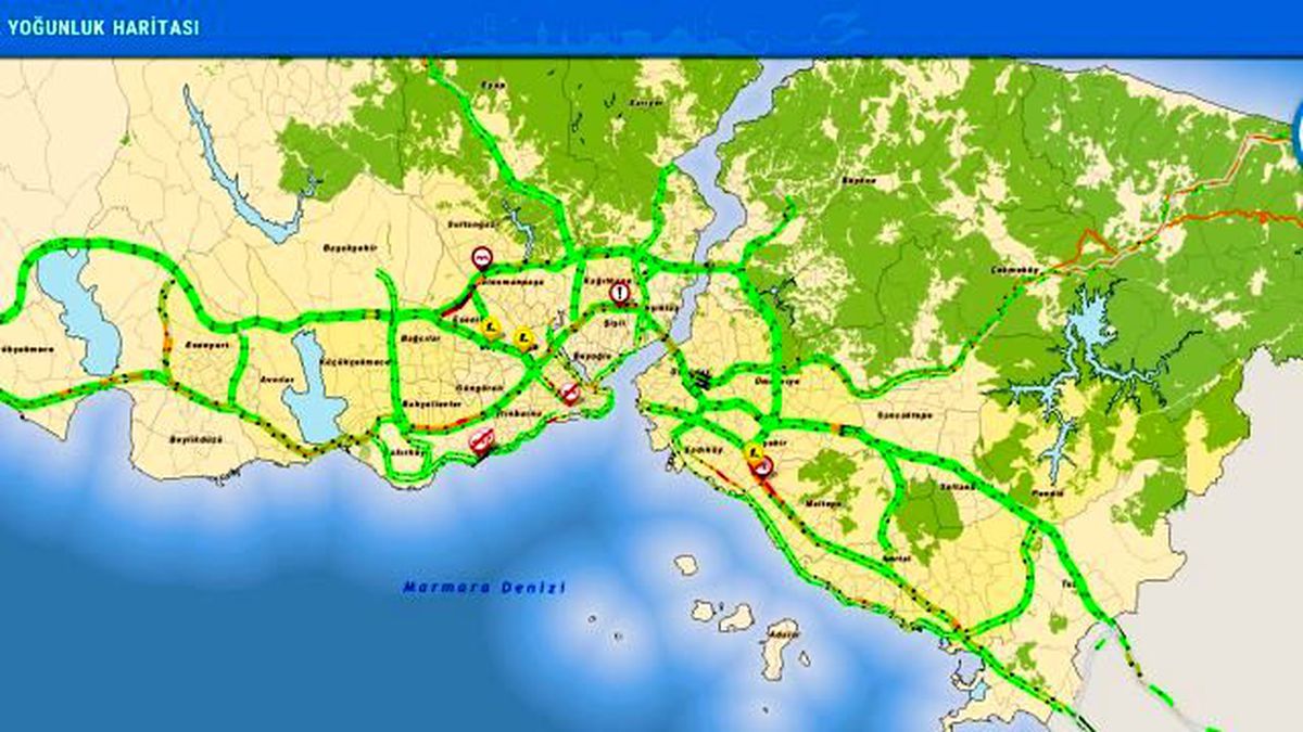 İstanbul'da Yollar Bomboş! Trafik Yoğunluğu Sadece Yüzde 17