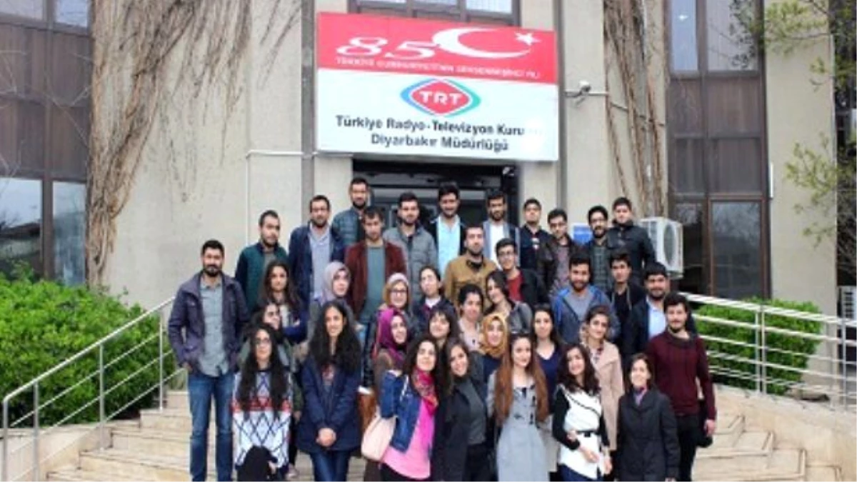 Mimar Adayları TRT Stüdyolarını Gezdi