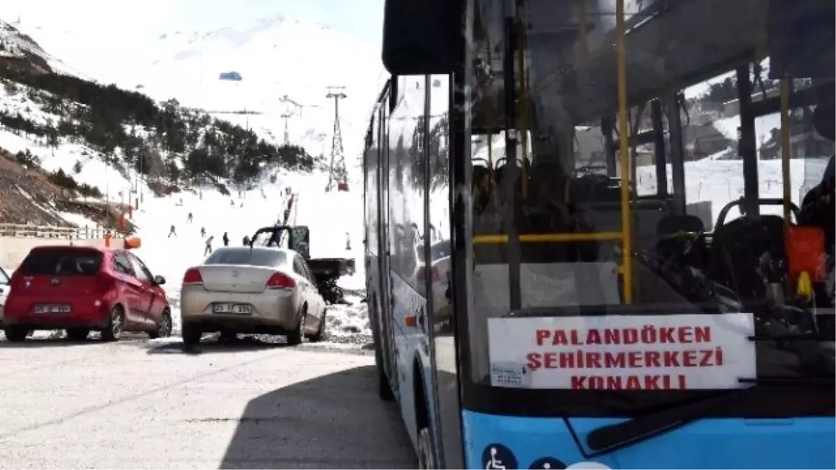 Palandöken ve Konaklı\'ya Belediye Otobüs Seferleri Başladı