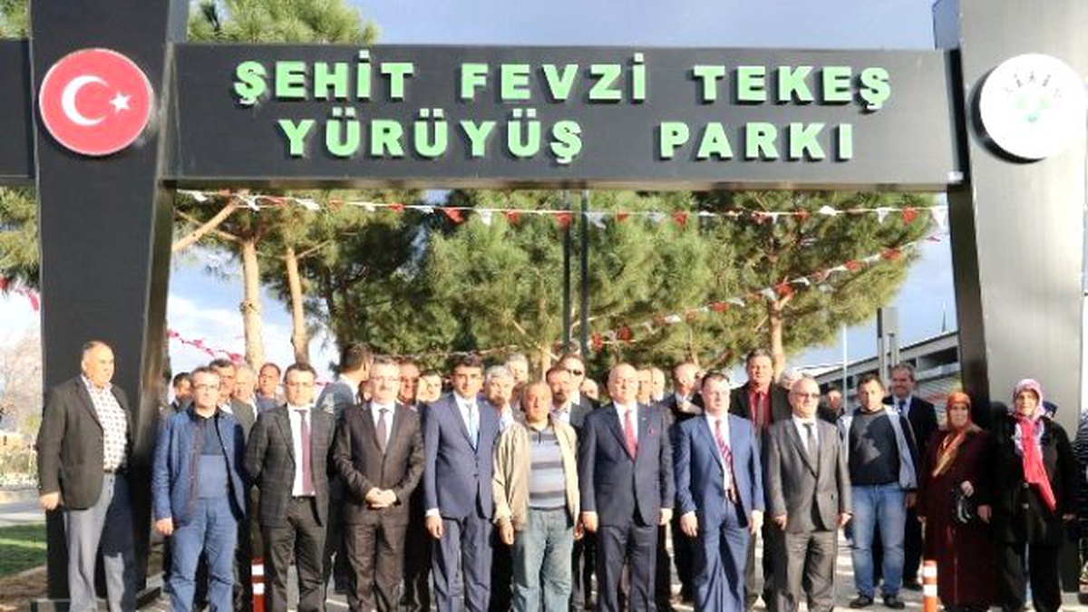 Şehit Fevzi Tekeş\'in Adı Bu Parkta Yaşayacak