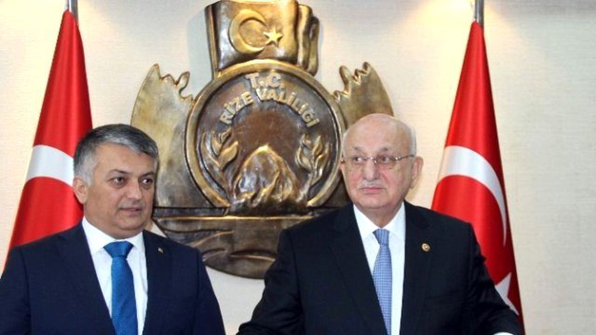TBMM Başkanı Kahraman Memleketi Rize\'de
