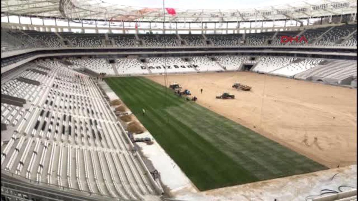 Vodafone Arena Yeşillendi