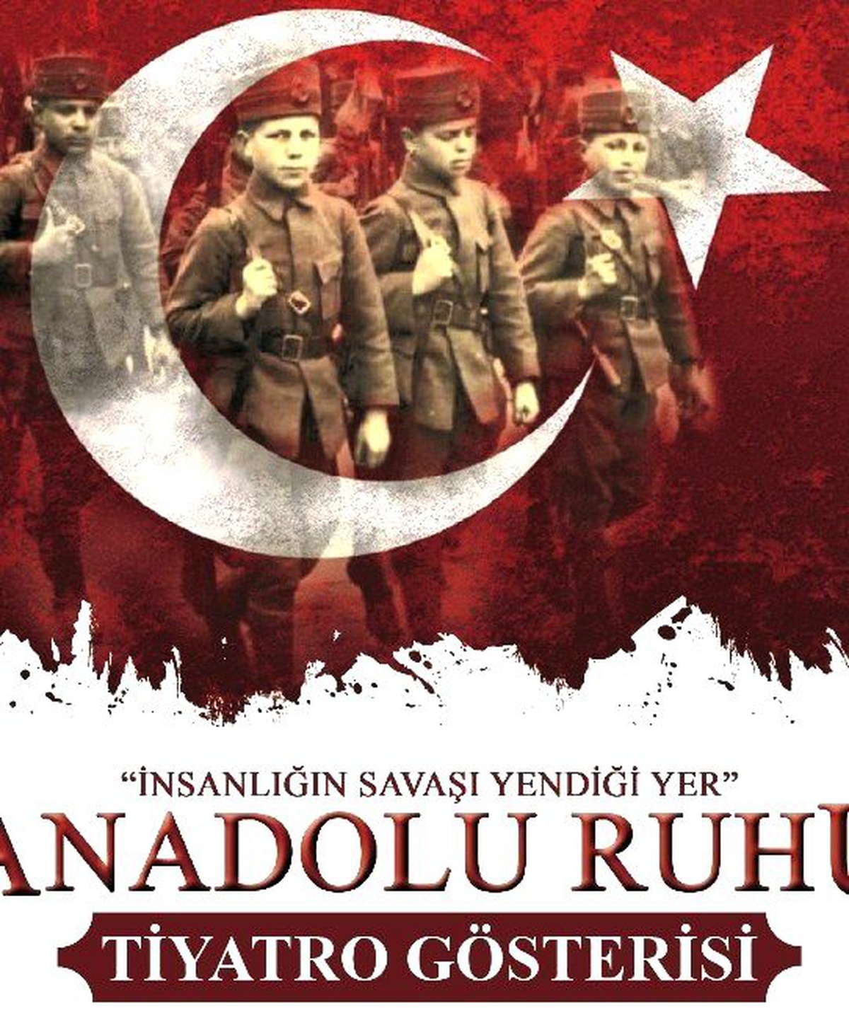 Anadolu Ruhu Tiyatro Gösterimi ile Anlatılıyor