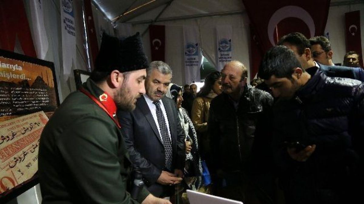 Başkan Çelik Çanakkale Çadırı\'nda