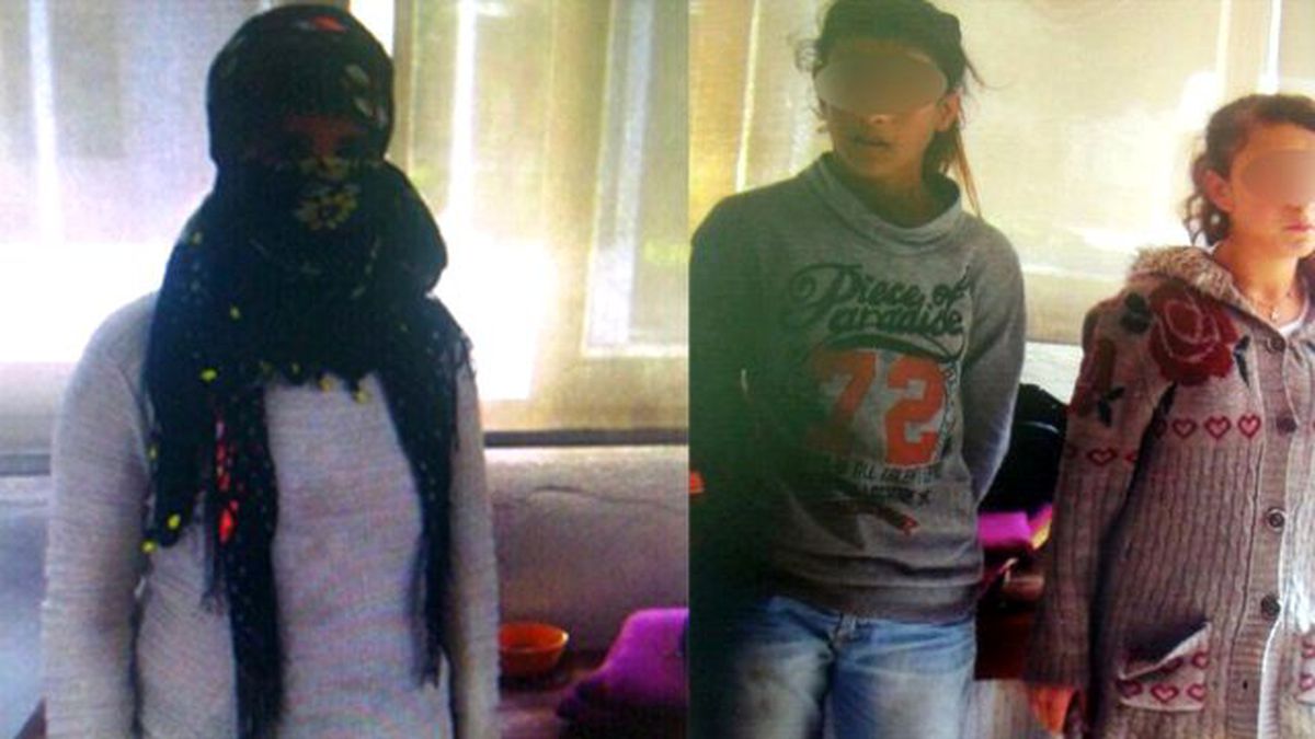 Erkek Kılığındaki PKK Yandaşı 3 Kız, Korsan Gösteride Yakalandı