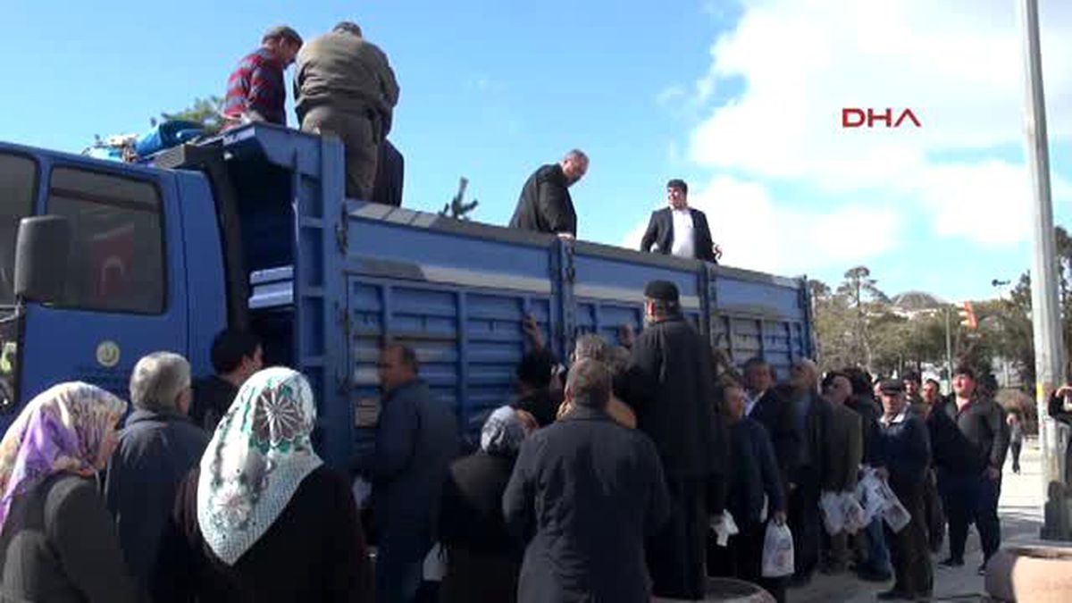 Erzincan 5 Bin Fidan 20 Dakikada Tükendi