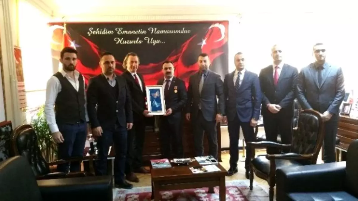 Geskon'dan Türkiye Gaziler Vakfı'na Ziyaret