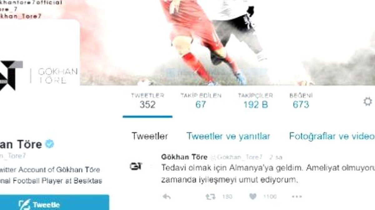 Gökhan Töre: "Ameliyat Olmayacağım"
