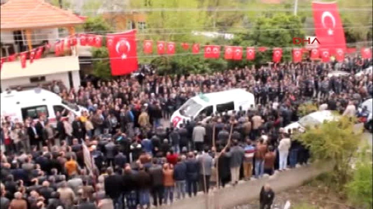Hatay Şehit Özel Harekat Polisi Hatay\'da Toprağa Verildi