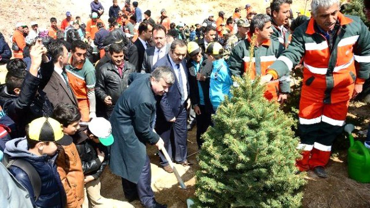 Konya\'da 5 Milyon Fidan Toprakla Buluşuyor