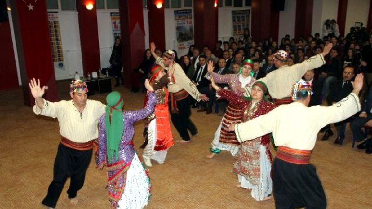 Nevşehir\'de Nevruz Ateşi Yakıldı