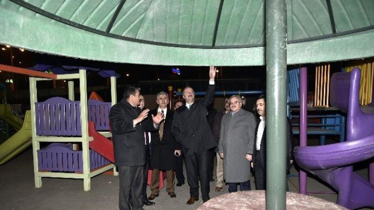 Park ve Bahçeler Atölyesinde Gece Denetimi