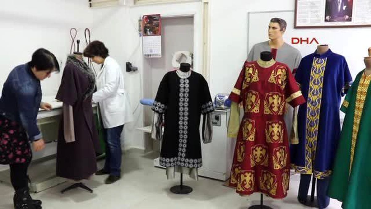 Samsun 900 Yıllık Anadolu Selçuklu Kıyafetleri Yeniden Hayat Buluyor