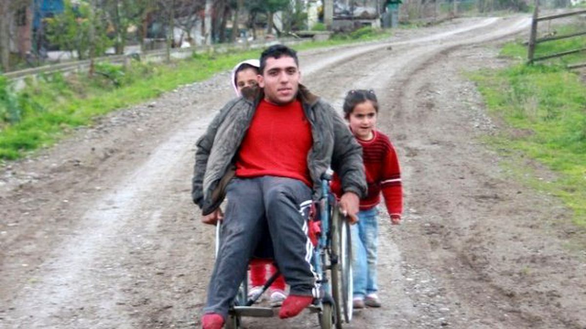Samsun\'da Engeli Vatandaşın Yol Talebi