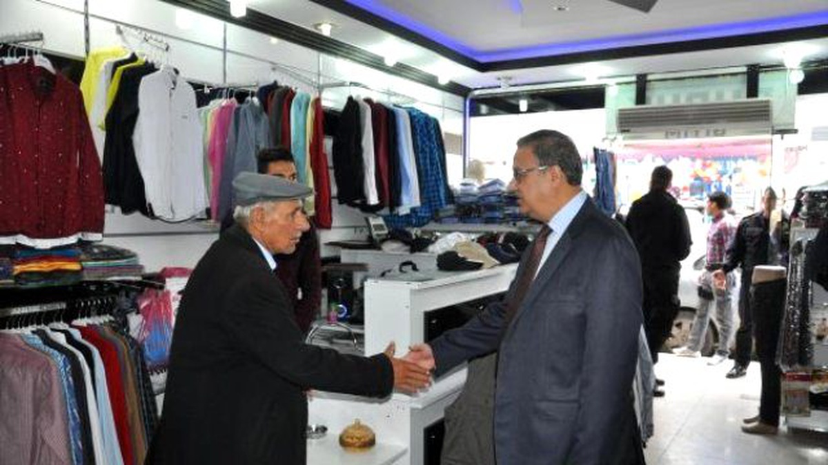 Şırnak Valisi Su, Silopi Esnafını Ziyaret Etti