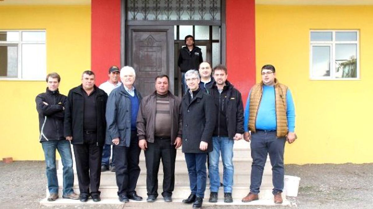Almanlar Gemerek\'te Tarım Arazilerini ve İş Makinelerini İnceledi