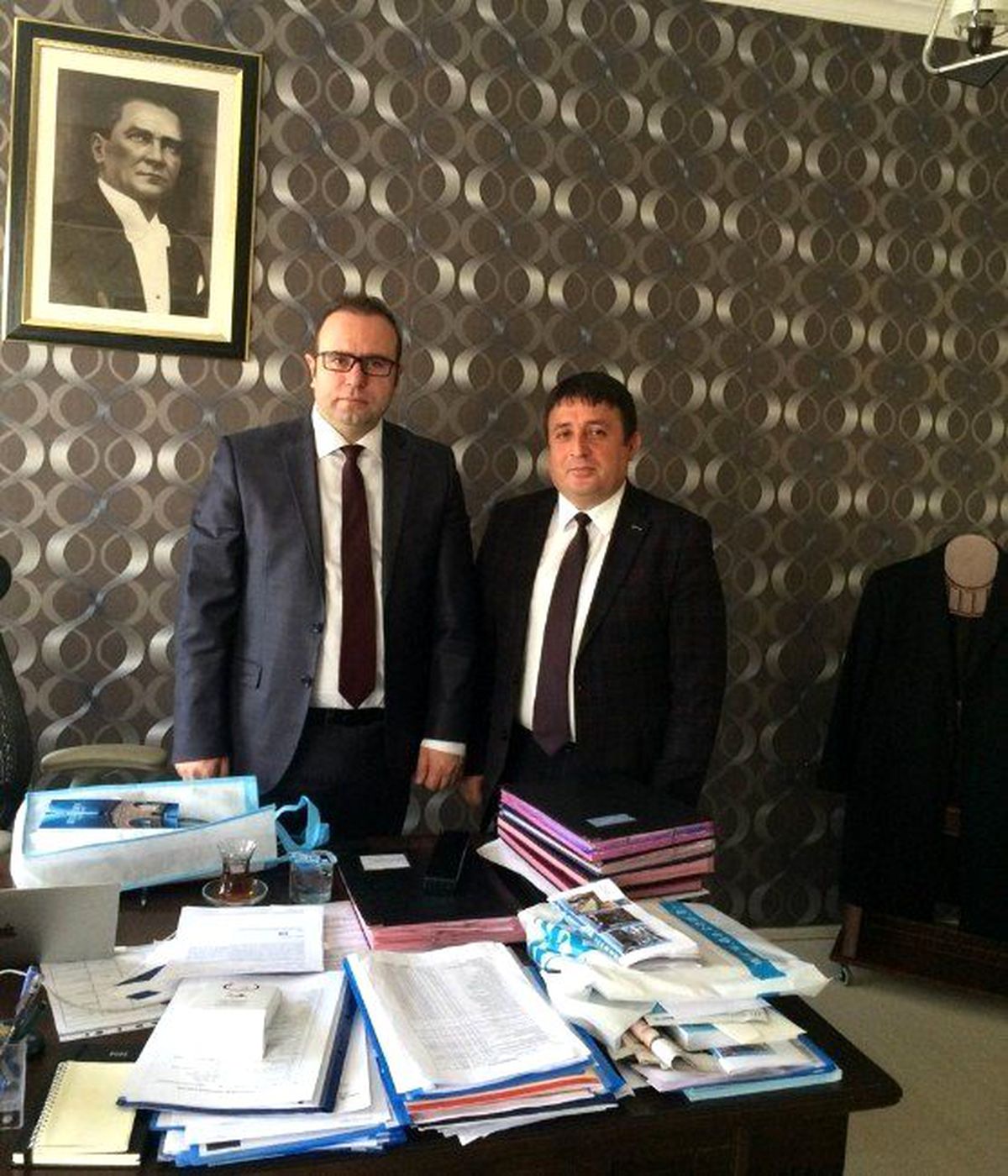 Asbaşkan Aygün\'den Vali Yardımcısı Altun\'a Ziyaret