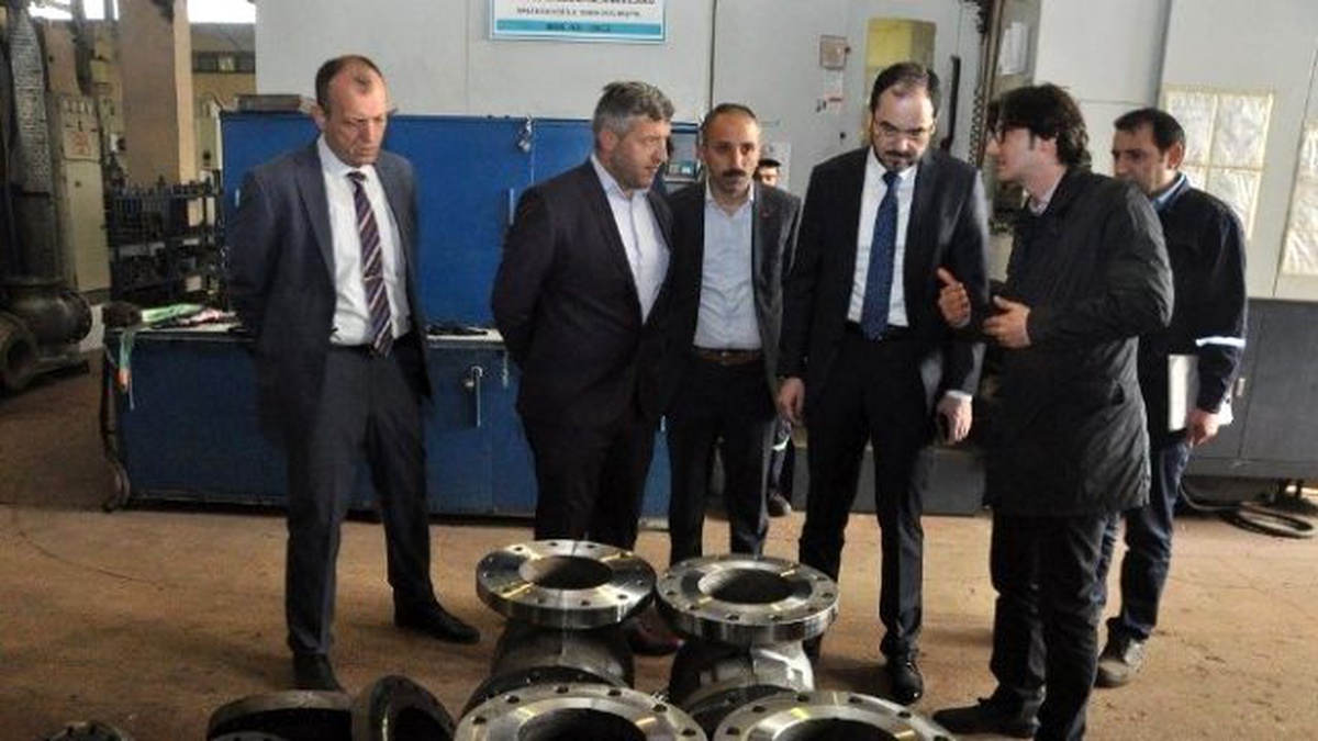 Başkan Ayaz Vanasan\'ı Ziyaret Etti