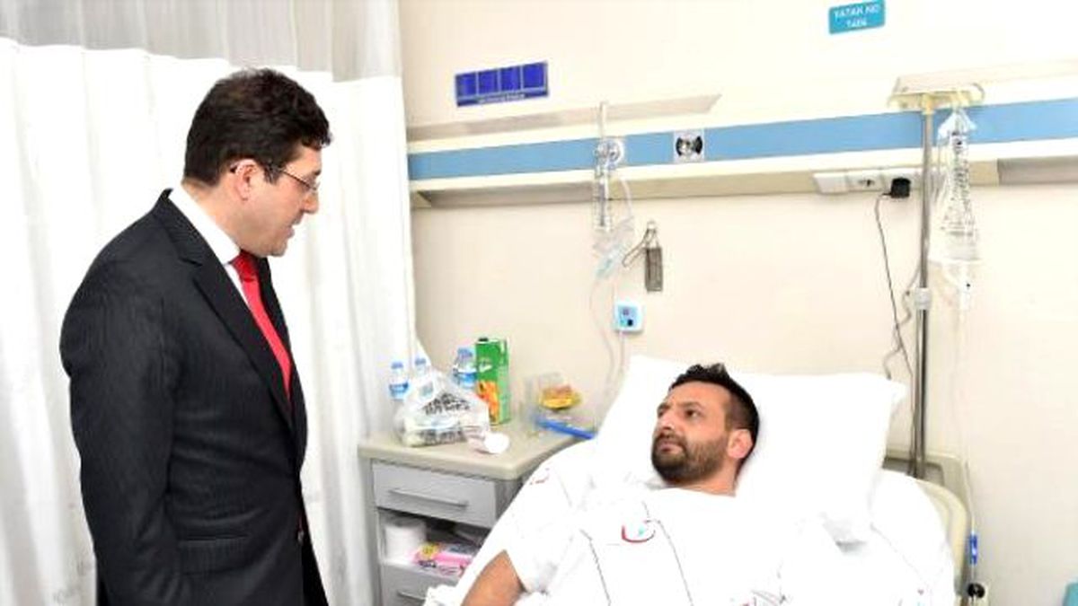 Başkan Hazinedar Canlı Bomba Saldırısında Yaralananları Ziyaret Etti
