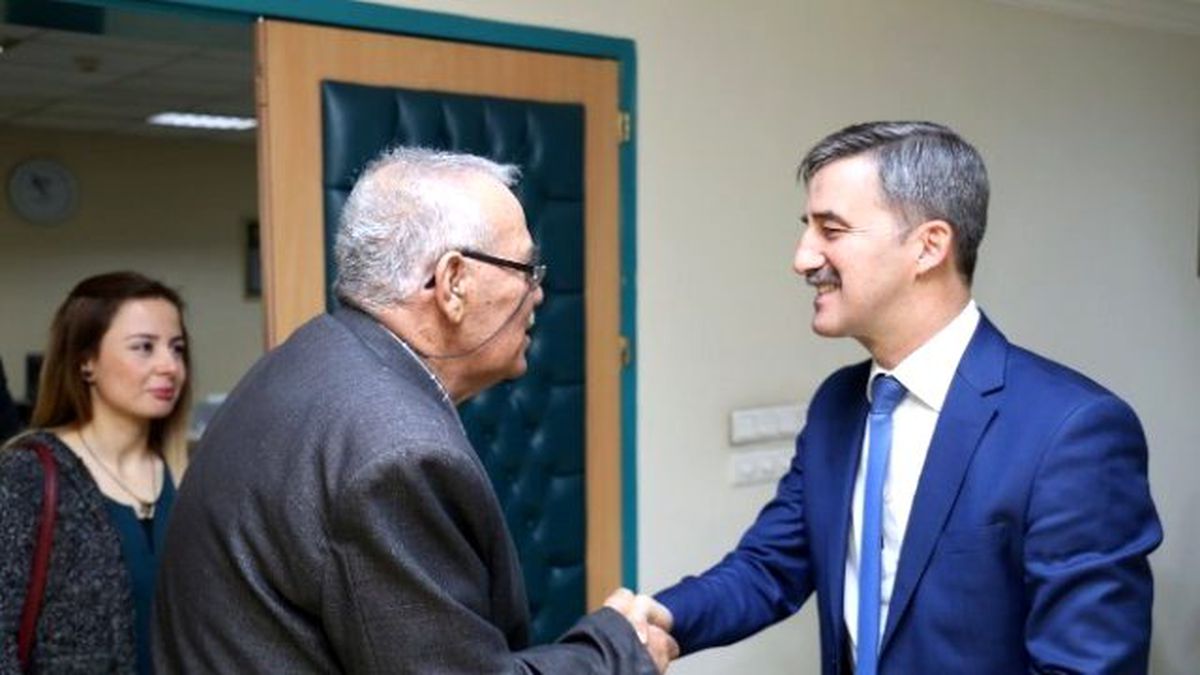 Başkan Şirin Huzurevi Sakinlerini Ağırladı