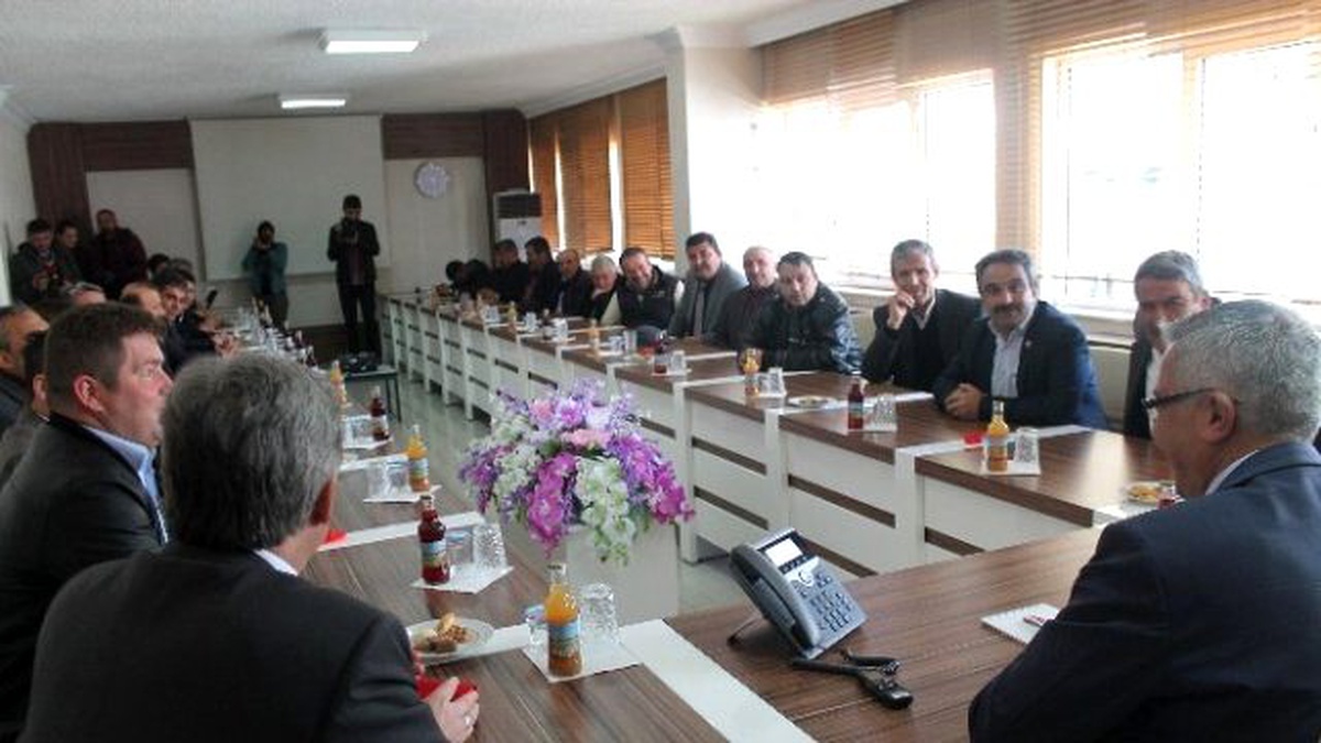 Bor Muhtarlarından Vali\'ye Teşekkür Ziyareti