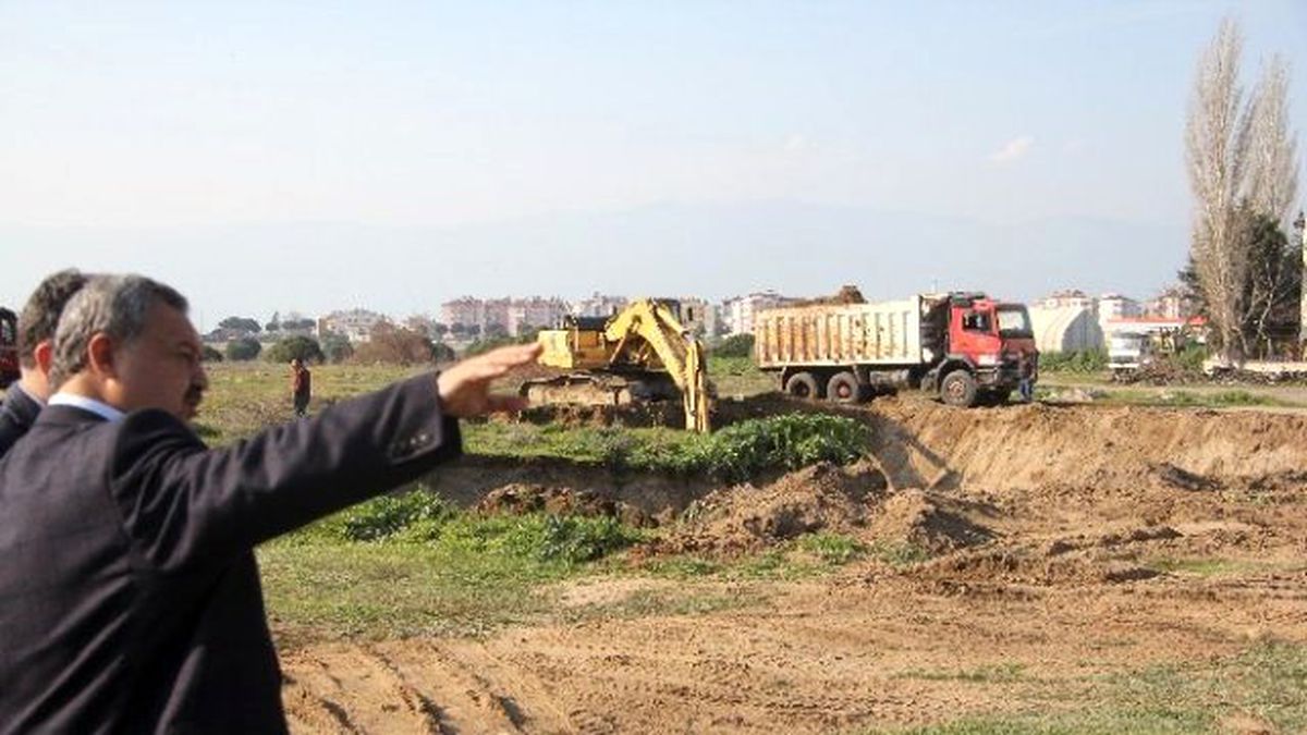 Burhaniye Devlet Hastanesi Hafriyat İşleri Başladı