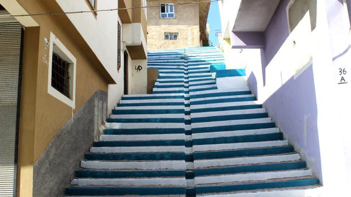 Eyyübiye\'de Sokaklara Estetik Görünüm