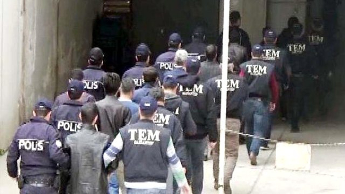 Gaziantep\'te PKK Operasyonuna 18 Tutuklama