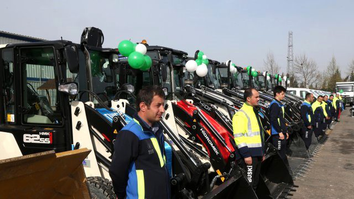 Hizmet Ağıyla Birlikte Makine Parkı Da Büyüyor
