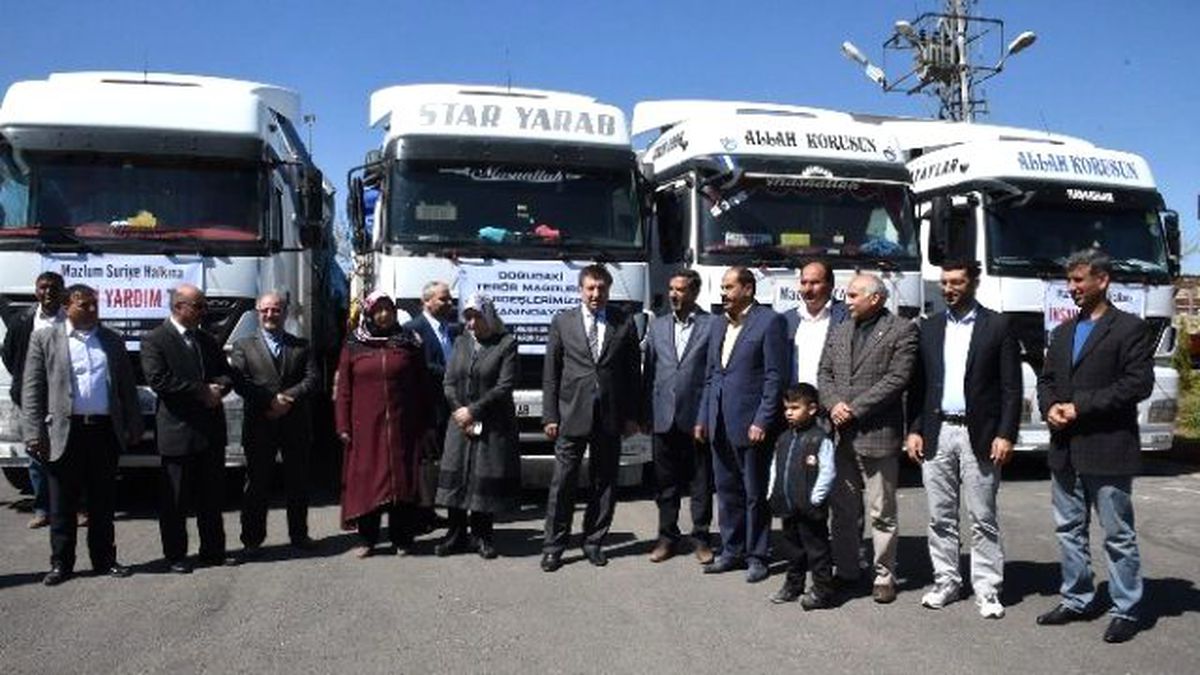 İhtiyaç Sahiplerine 4 Tır Yardım Malzemesi Gönderildi