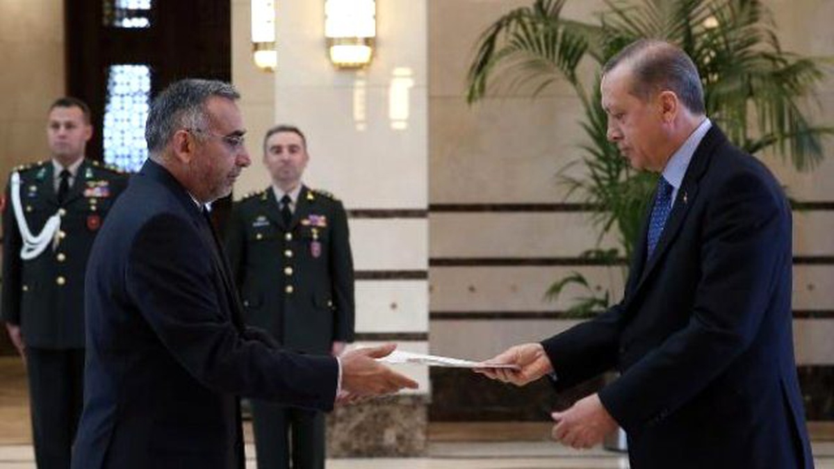 İran Büyükelçisi\'nden Cumhurbaşkanı Erdoğan\'a Güven Mektubu