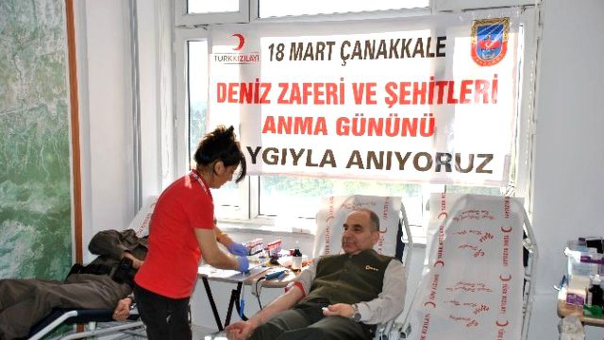 Jandarma\'dan Kan Bağışı