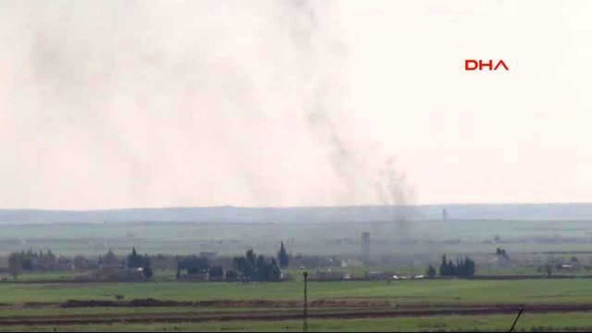 Kilis Sınırında Muhalifler ile Işid Arasında Çatışma
