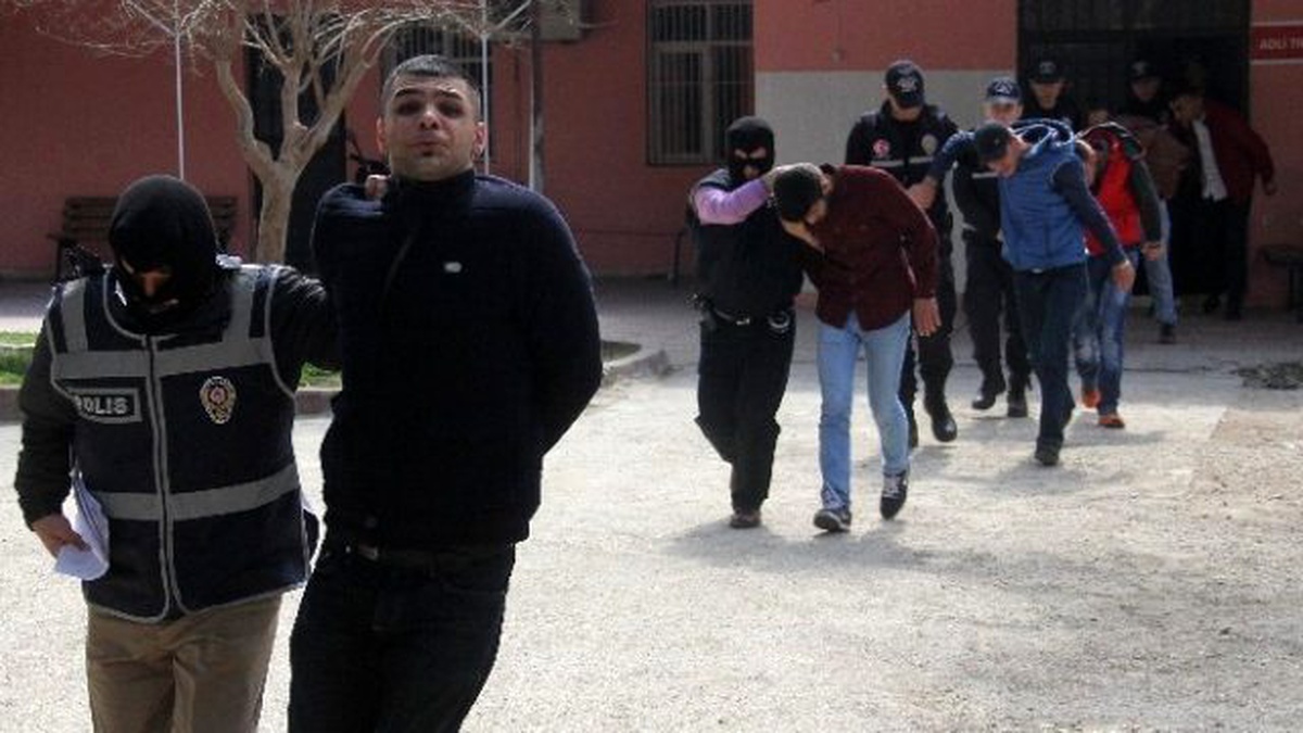 PKK Yandaşlarına 19 Tutuklama