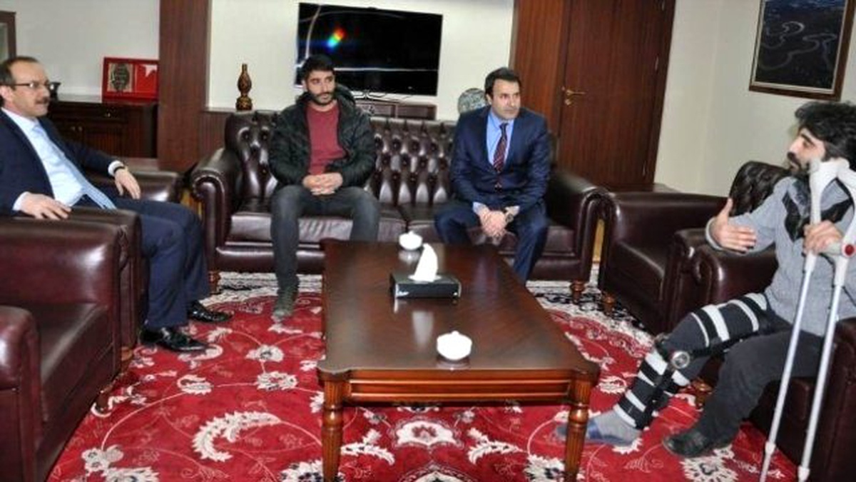 Tır Şoföründen Vali Yavuz\'a Teşekkür Etti