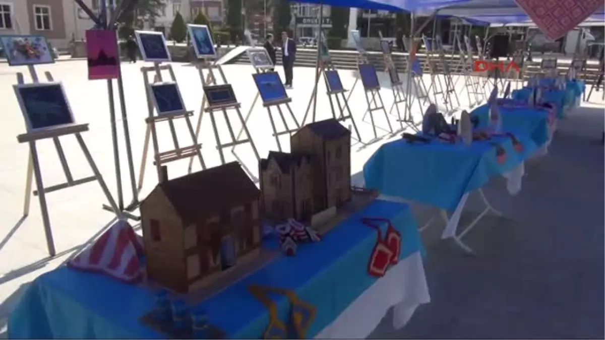 Tokat Huzurevinde Yaptığı Çalışmaları Sergiledi