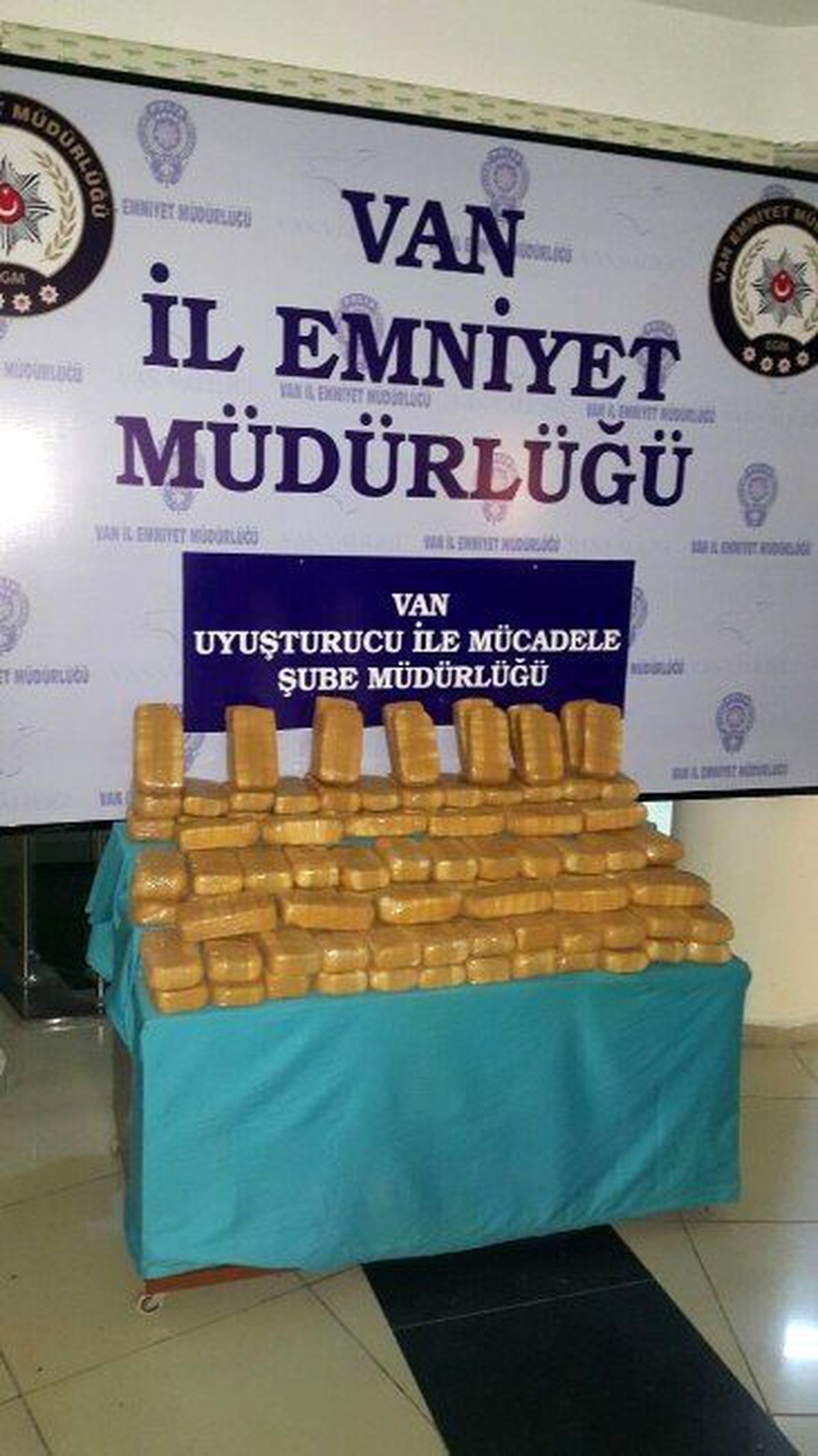 Van\'da 51 Kilo Eroin Ele Geçirildi