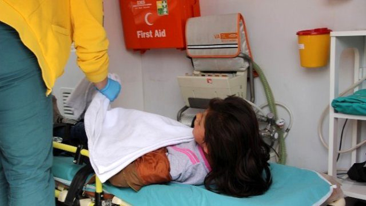 11 Yaşındaki Çocuk Elini Makineye Kaptırdı