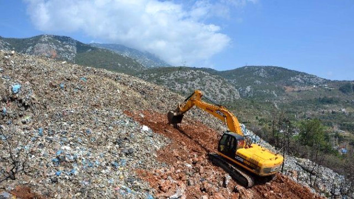 Antalya\'da Kapatılan Çöplükler Ağaçlandırılıyor