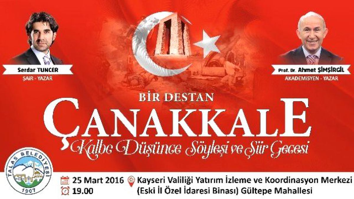 Bu Ay Kalbimize \'Çanakkale\' Düşecek