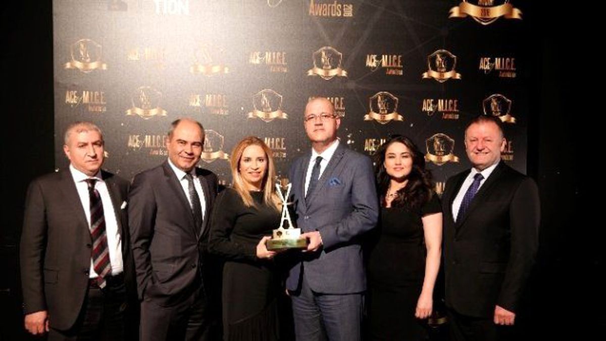 Elıte World Van Otel\'e \'Ace Of M.ı.c.e.\' Ödülü