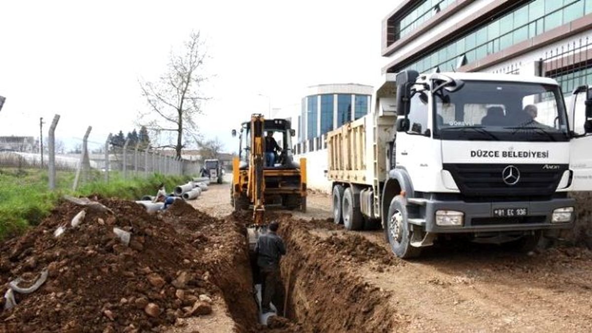 Hastanede Ek Şebeke Çalışmaları Başladı