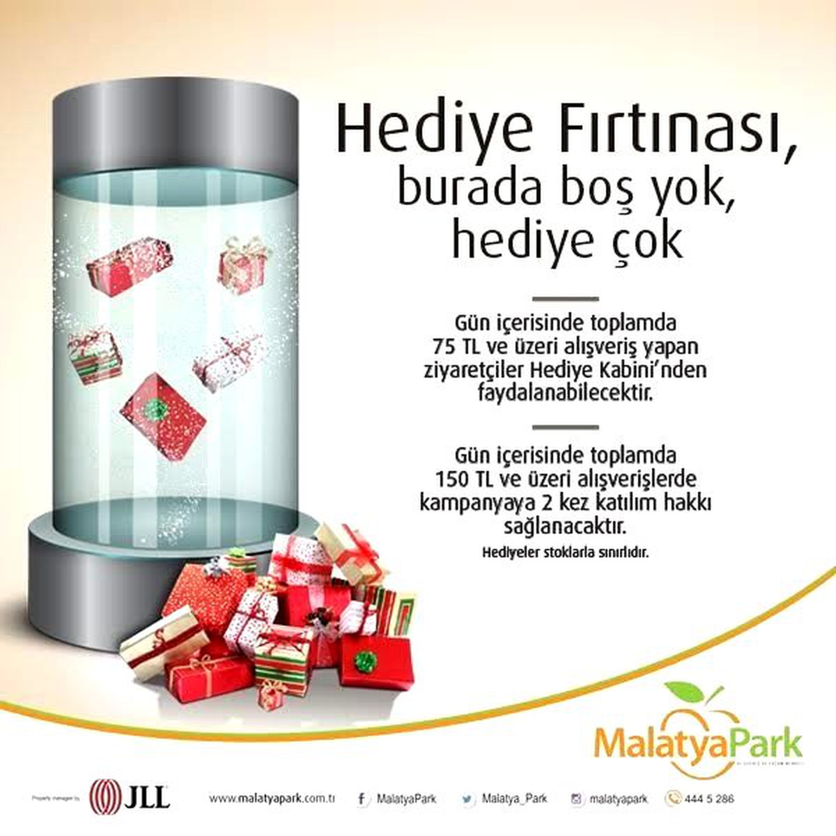 Malatyapark\'ta Hediye Fırtınası