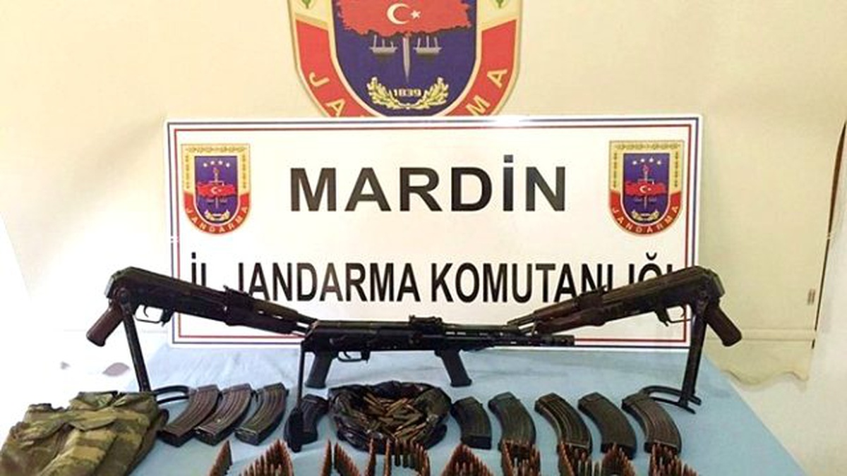 Mardin\'de 3 Adet Uzun Namlulu Silah Ele Geçirildi