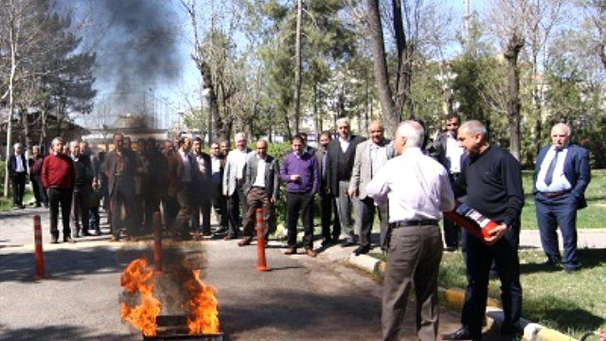 Milli Eğitimde Yangın Tatbikatı