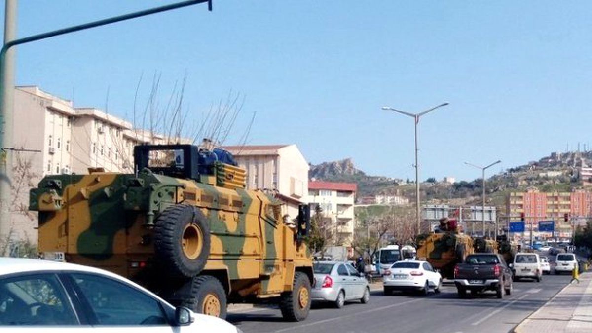 Nusaybin\'e Askeri Sevkiyat
