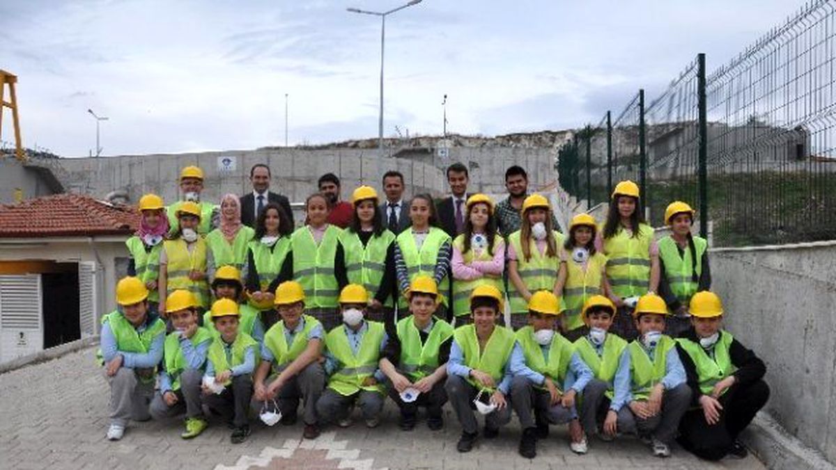 Öğrenciler, Suyun Değerini Atık Su Arıtma Tesisini Gezerek Öğrendiler