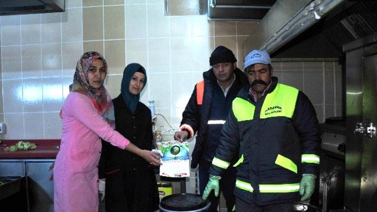 Okullarda Atık Yağ Toplama Noktaları Oluşturuldu