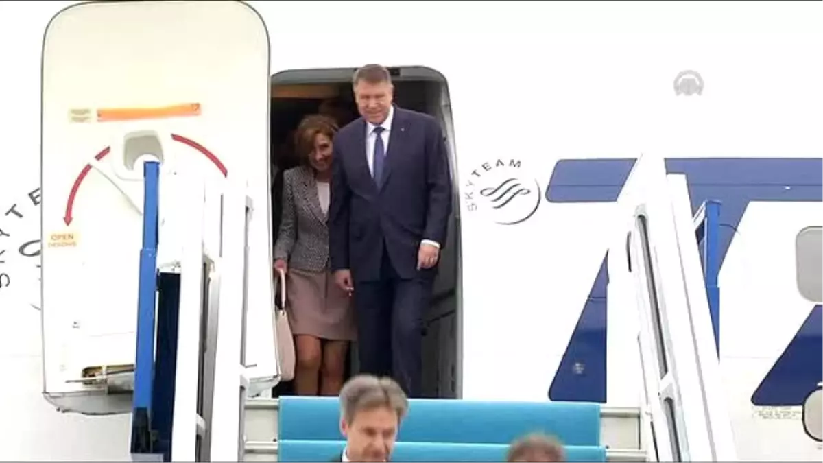 Romanya Cumhurbaşkanı Iohannis Türkiye\'de