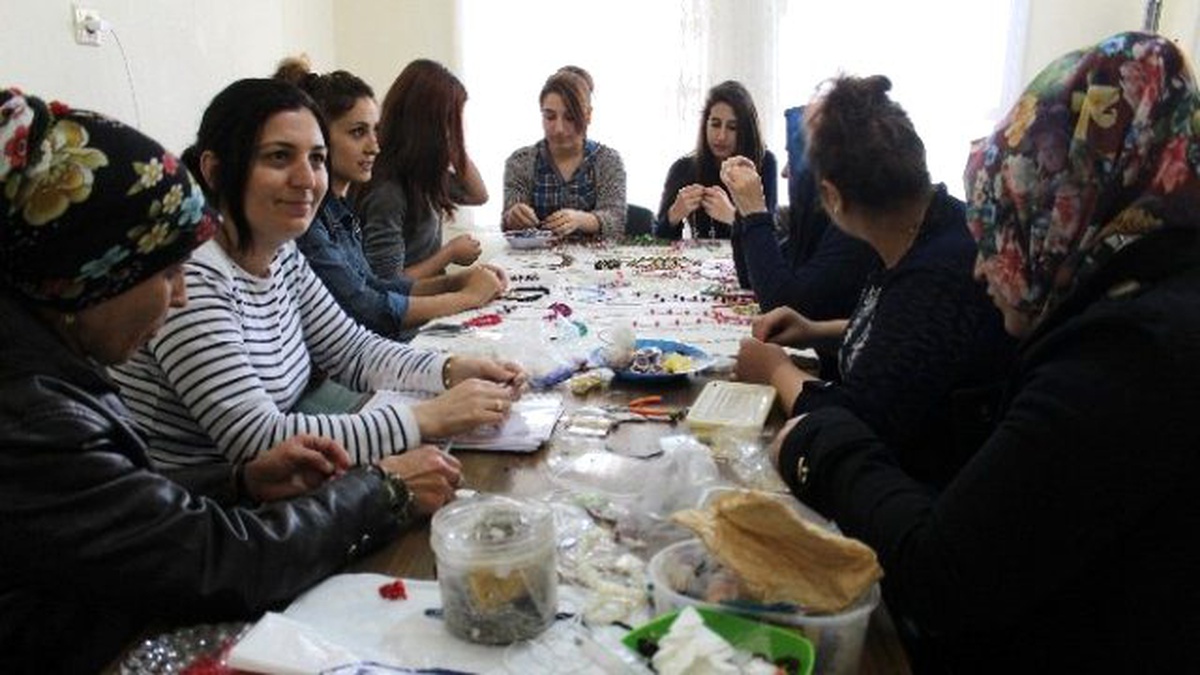 Silopi Kadınlardan Adem Kurslarına Yoğun İlgi